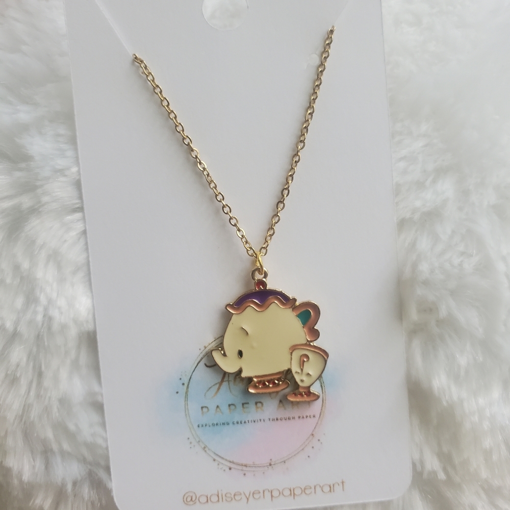 Mrs teapot necklace